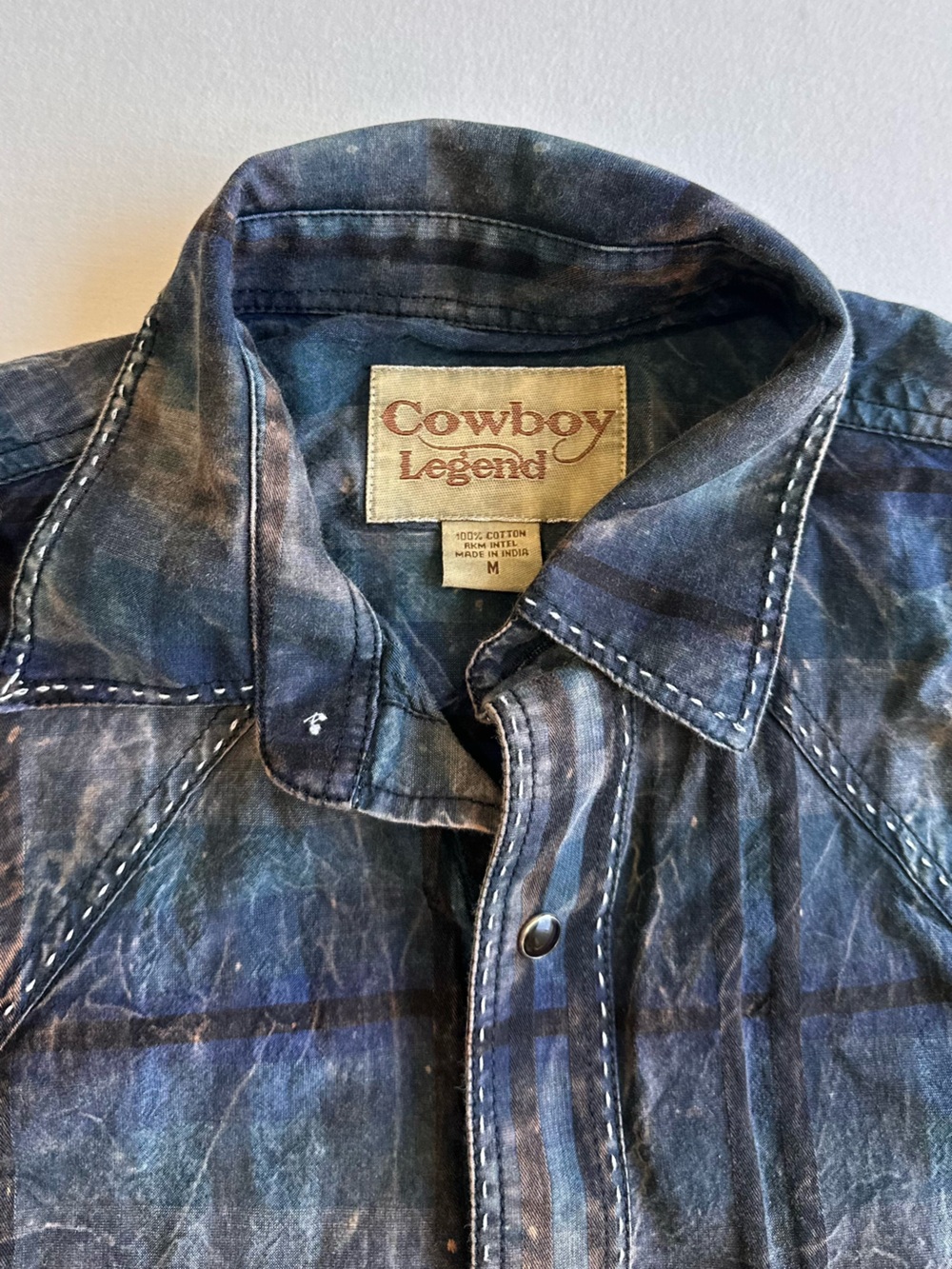 Cowboy Legend Plaid Shirt